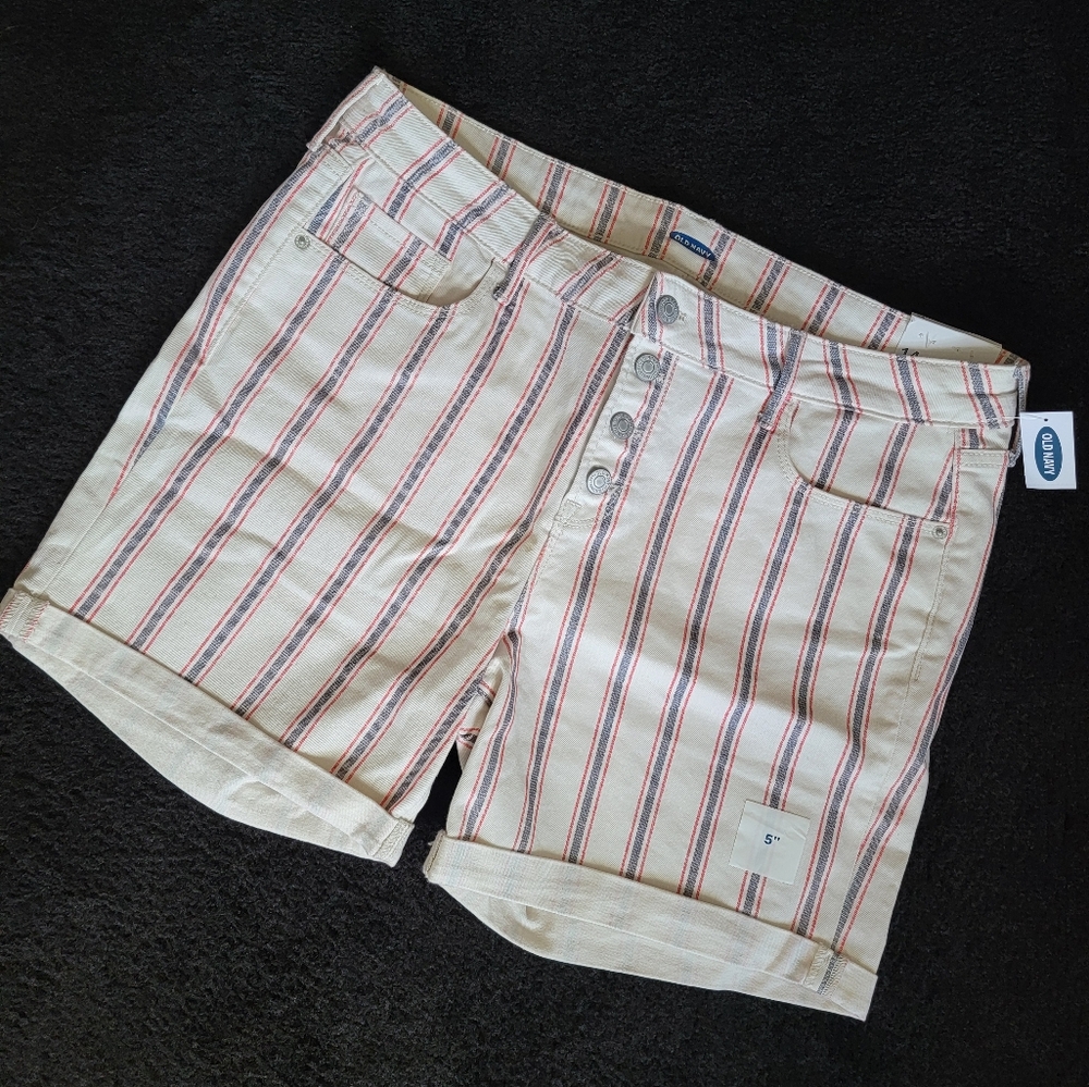 NWT Old Navy Shorts Red White Blue